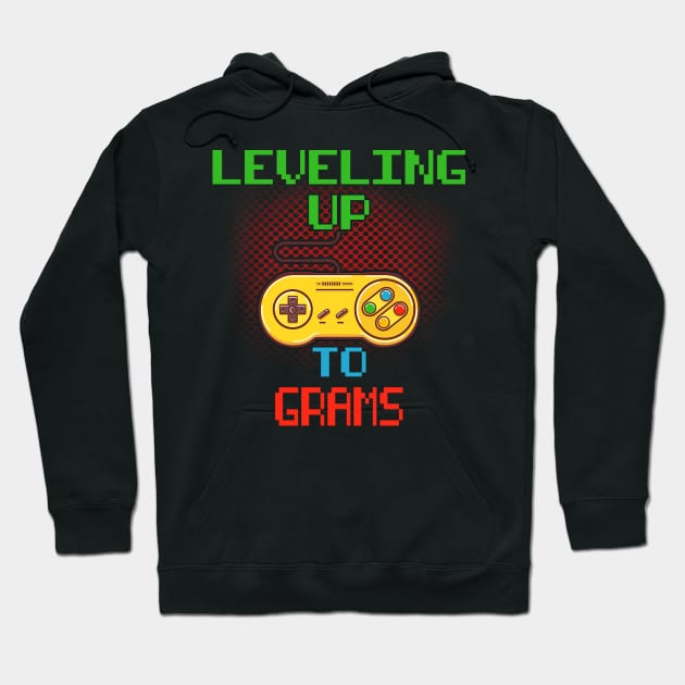 Promoted To GRAMS T-Shirt Unlocked Gamer Leveling Up Hoodie by wcfrance4